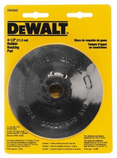 DeWalt Fiber Disc Backing Pads 4 DeWalt Fiber Disc Backing Pads - Image 2