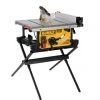 DeWalt 10 In. Table Saw w/Scissor Stand