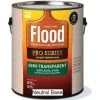 Flood Pro Series Neutral Base Pro Series Semi-Transparent Acrylic/Oil Stain, 1 Gallon -Home Improvement Sales Shop fld812 1