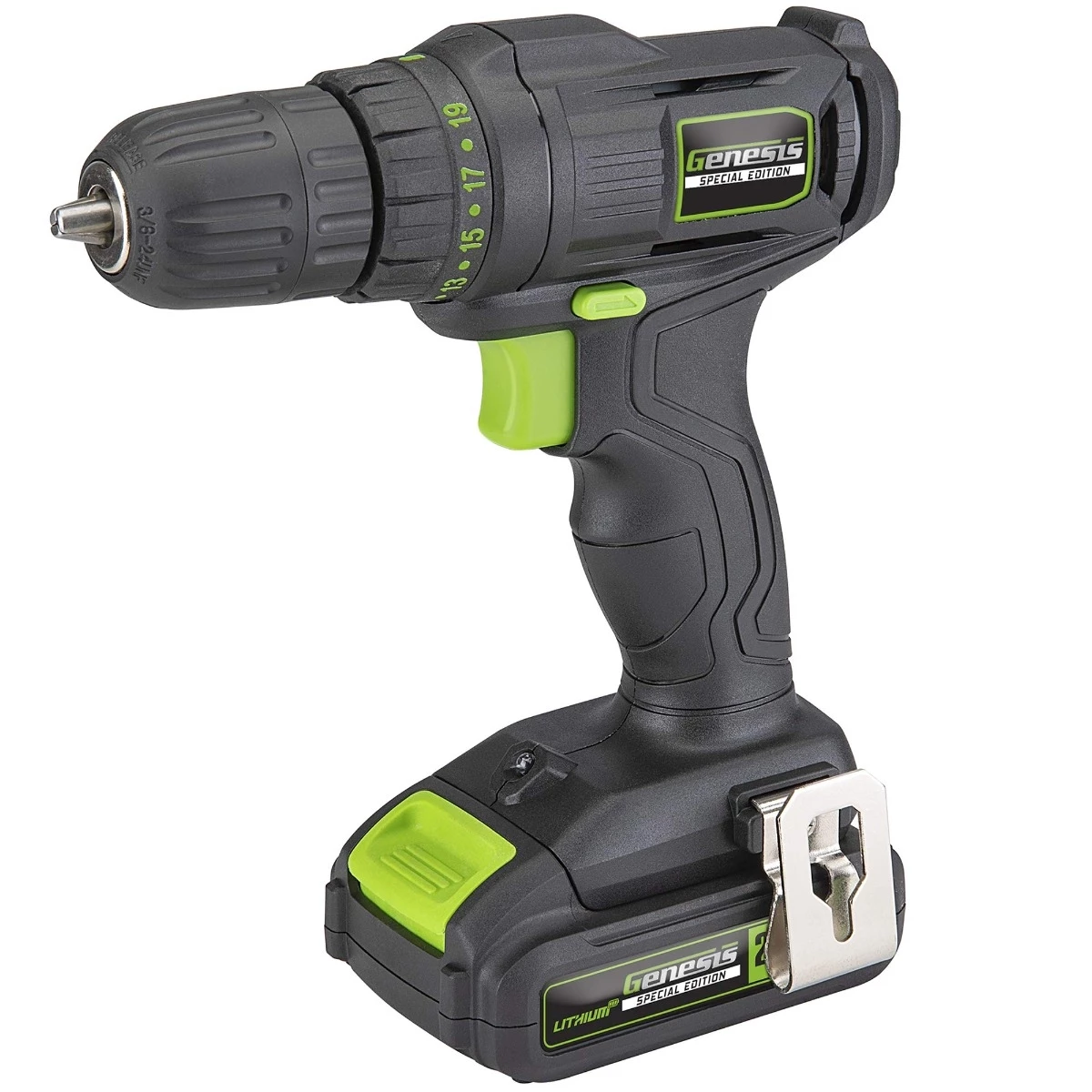 Genesis Special Edition 20V Lithium-Ion Cordless Drill/Driver 3 Genesis Special Edition 20V Lithium-Ion Cordless Drill/Driver