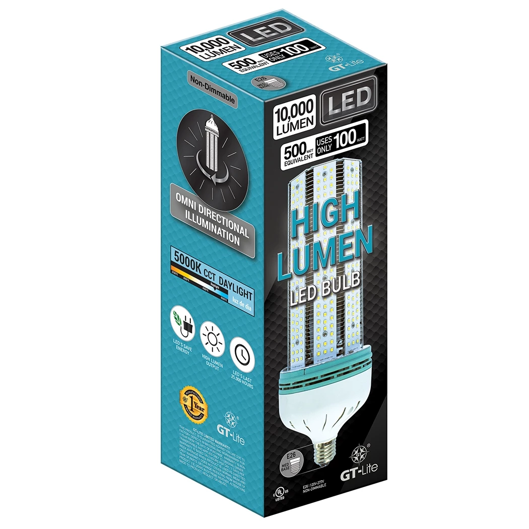 GT-Lite High Lumen 100W / 10,000LM LED Bulb 11 GT-Lite High Lumen 100W / 10,000LM LED Bulb - Image 9
