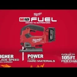 Milwaukee M18 FUEL™ D-Handle Jig Saw (Tool Only) 7 Milwaukee M18 FUEL™ D-Handle Jig Saw (Tool Only) -Home Improvement Sales Shop hqdefault 27