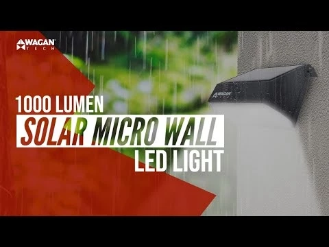 Wagan Tech 1000 Lumen Solar Micro Wall Led Light 11 Wagan Tech 1000 Lumen Solar Micro Wall Led Light - Image 9