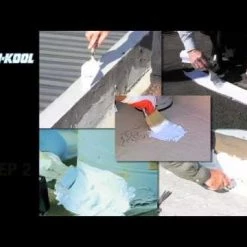 Gardner Sta-Kool Elastomeric White Roof Coating - 3.6 qt -Home Improvement Sales Shop hqdefault 31 5