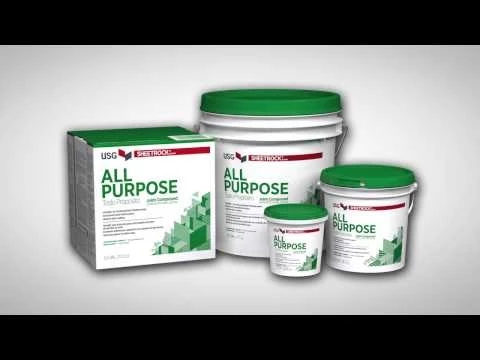 US Gypsum 313213 Sheetrock Brand All Purpose Wallboard Joint Compound 4 US Gypsum 313213 Sheetrock Brand All Purpose Wallboard Joint Compound - Image 2