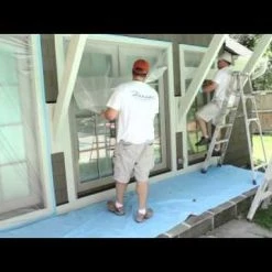 Trimaco Tape & Drape Pre-Taped Plastic Masking Film – 75 ft long -Home Improvement Sales Shop hqdefault 34 10