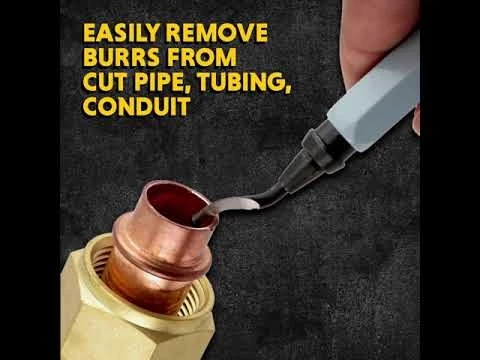 Deburring Tool, Swivel Head, Metal Handle 6 Deburring Tool, Swivel Head, Metal Handle - Image 4