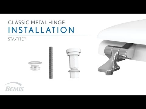 Mayfair by Bemis Edgewater™ Elongated Enameled Wood Toilet Seat, White 6 Mayfair by Bemis Edgewater™ Elongated Enameled Wood Toilet Seat, White - Image 4