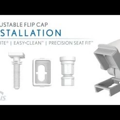 Mayfair by Bemis Kendall® Elongated Enameled Wood Toilet Seat, White -Home Improvement Sales Shop hqdefault 57 7