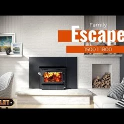 Drolet Escape 1500-I Wood Insert w/ Faceplate 15 Drolet Escape 1500-I Wood Insert w/ Faceplate -Home Improvement Sales Shop hqdefault 58 47