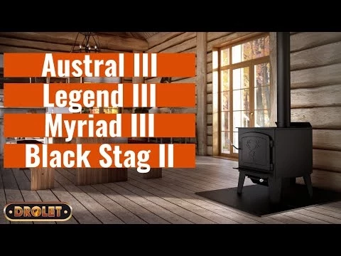 Drolet Black Stag II Wood Stove 10 Drolet Black Stag II Wood Stove - Image 8
