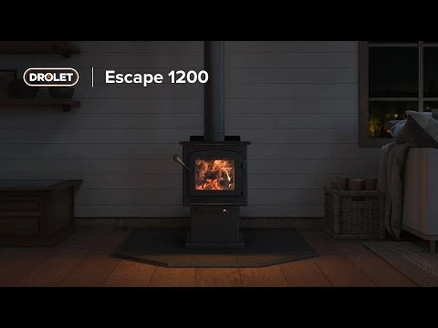 Drolet Escape 1200 Wood Stove 9 Drolet Escape 1200 Wood Stove - Image 7