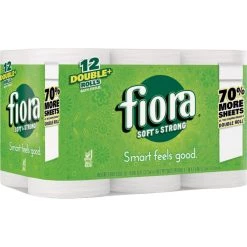 Fiora Bath Tissue 12 Pack Double Rolls