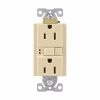 Eaton Wiring 15 Amp Duplex GFCI Receptacle Outlet-Ivory