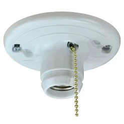 Allied Moulded Products Pull Chain Incandescent Lampholder