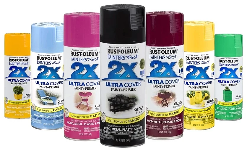 Rust-Oleum Painter's Touch 2x Ultra Cover Gloss Spray Paint - 12 oz 3 Rust-Oleum Painter's Touch 2x Ultra Cover Gloss Spray Paint - 12 oz