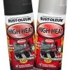 Rust-Oleum Automotive High Heat Spray, Flat – 12oz -Home Improvement Sales Shop main photo 4