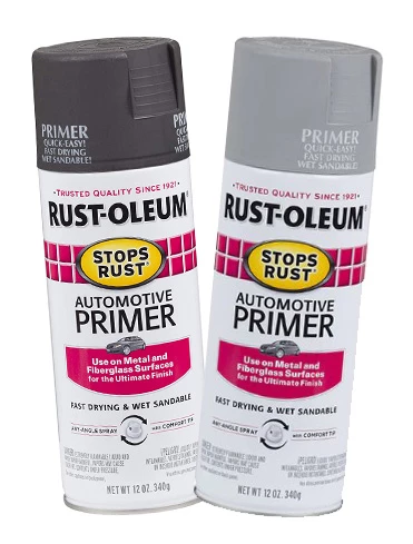 Rust-Oleum Stops Rust Automotive Primer Spray – 12oz 3 Rust-Oleum Stops Rust Automotive Primer Spray – 12oz