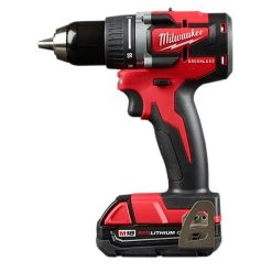 Milwaukee M18 Compact Brushless 2-Tool Combo Kit, Drill Driver/Impact Driver 10 Milwaukee M18 Compact Brushless 2-Tool Combo Kit, Drill Driver/Impact Driver -Home Improvement Sales Shop mil2892 22ct 2