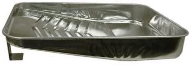 Linzer RM400 Shallow Metal Paint Tray w/ Ladder Lock Grips - 1 Qt 4 Linzer RM400 Shallow Metal Paint Tray w/ Ladder Lock Grips - 1 Qt - Image 2
