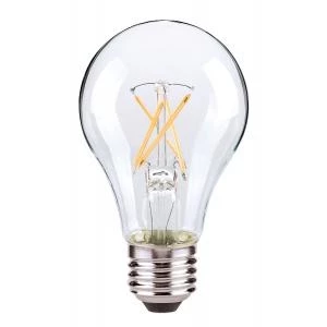 Satco S8616 7A19/CL/LED/E26/27K/ES/120V 3 Satco S8616 7A19/CL/LED/E26/27K/ES/120V