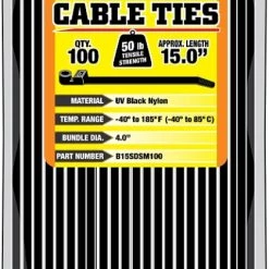 Pro Tie Screw Mount Cable Ties 100 PC 6 Pro Tie Screw Mount Cable Ties 100 PC -Home Improvement Sales Shop screenshot 2021 02 05 103323 2