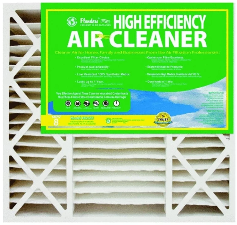 Percisionaire Air Cleaner Merv 8 - 20x20x4 - 2 Pack 3 Percisionaire Air Cleaner Merv 8 - 20x20x4 - 2 Pack