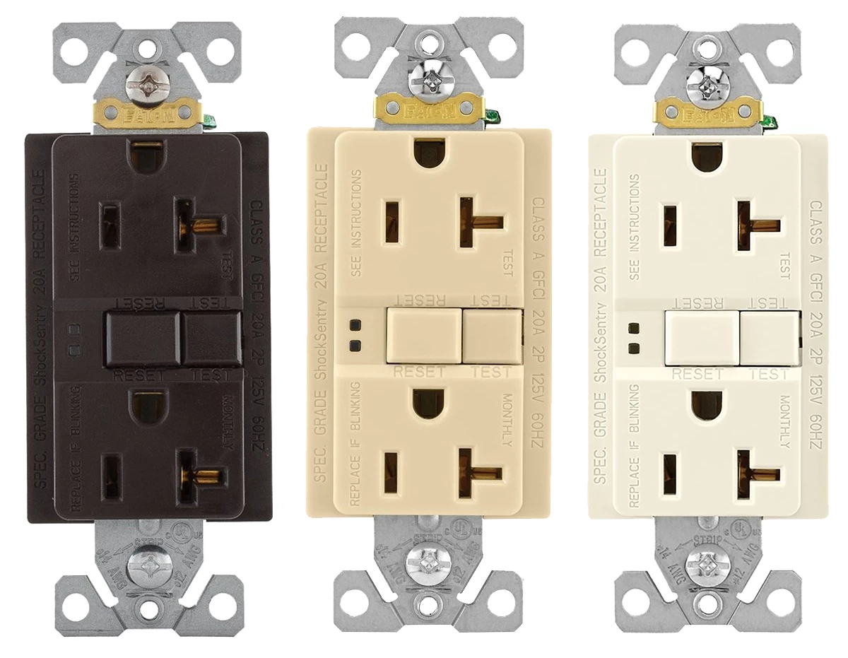 Eaton Wiring 15 Amp Duplex GFCI Receptacle Outlet 3 Eaton Wiring 15 Amp Duplex GFCI Receptacle Outlet