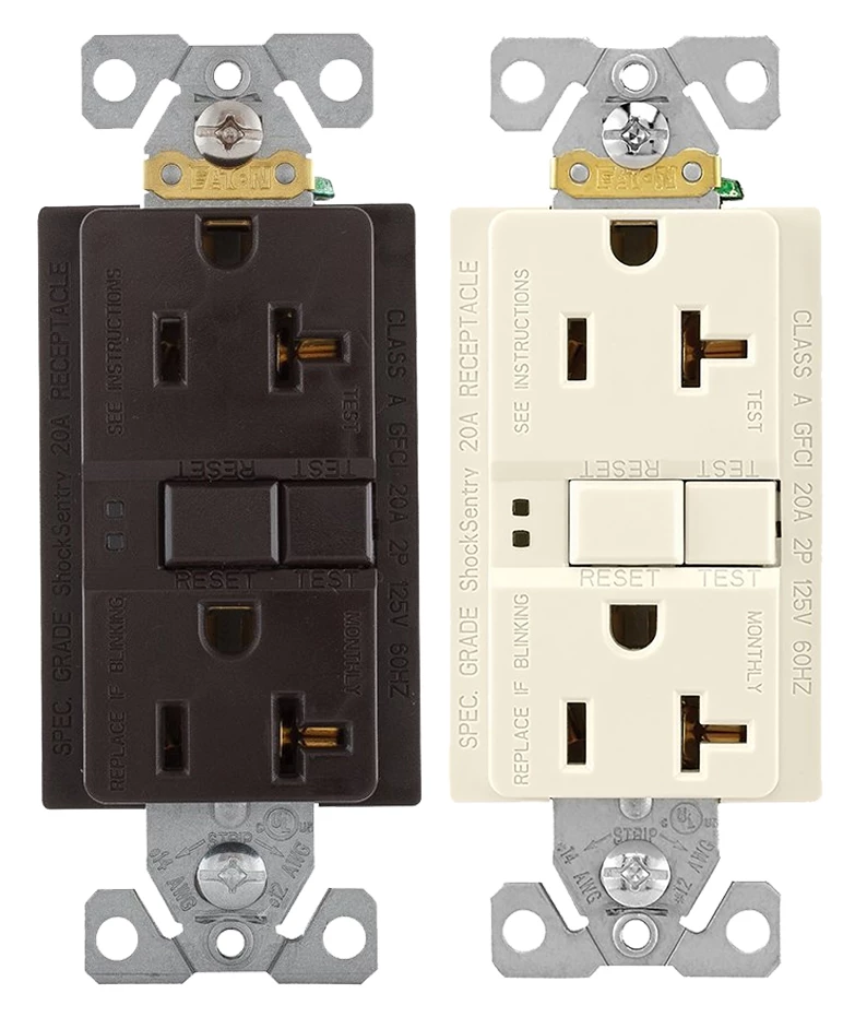 Eaton Wiring 20 Amp Duplex GFCI Receptacle Outlet 3 Eaton Wiring 20 Amp Duplex GFCI Receptacle Outlet
