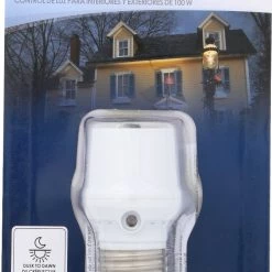 Amertac Indoor/Outdoor Dusk to Dawn Light Control - White -Home Improvement Sales Shop slc5bcw pkg frnt 2