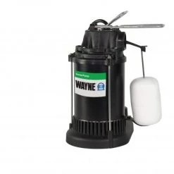 Wayne 1/2 HP Epoxy Coated and Reinforced Thermoplastic Submersible Sump Pump