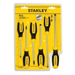 Stanley Tools 6pc Screwdriver Set -Home Improvement Sales Shop stht60025 p1