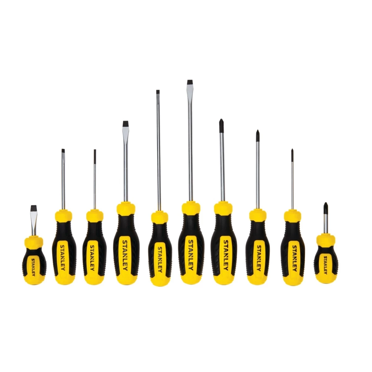 Stanley Tools 10pc Screwdriver Set 3 Stanley Tools 10pc Screwdriver Set