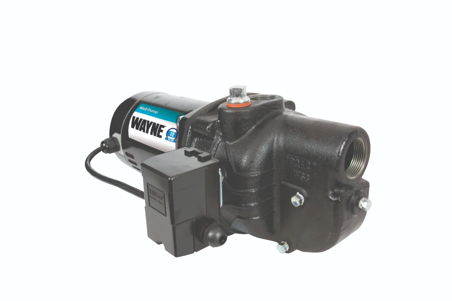 Wayne Pump 1/2 HP Cast-Iron Shallow Well Jet Pump 3 Wayne Pump 1/2 HP Cast-Iron Shallow Well Jet Pump