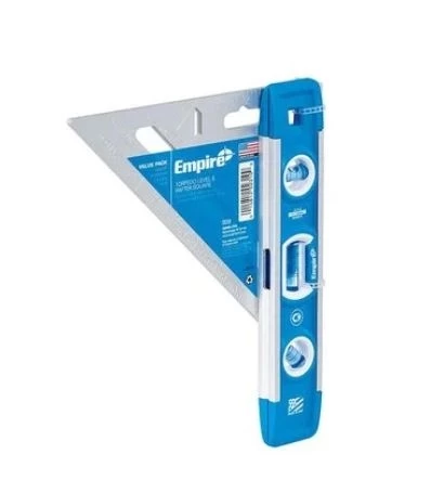 Empire 9 in. Torpedo Level/7 in. Rafter Square Combo 3 Empire 9 in. Torpedo Level/7 in. Rafter Square Combo