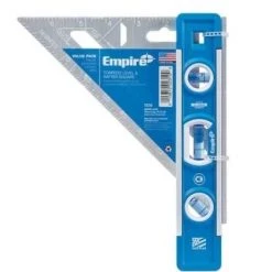 Empire 9 in. Torpedo Level/7 in. Rafter Square Combo 10 Empire 9 in. Torpedo Level/7 in. Rafter Square Combo -Home Improvement Sales Shop tc10 2