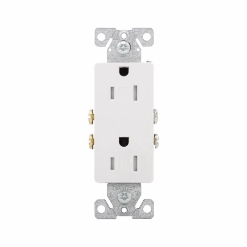 Eaton Residential Grade Decorator Duplex Receptacle 3 Eaton Residential Grade Decorator Duplex Receptacle