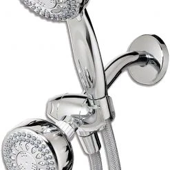 WATERPIK Elements Showerhead, Fixed-Mount, 5 Settings, Chrome Finish