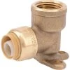 SharkBite Brass Push Drop-Ear Elbow - 1/2 in PTF x 1/2 in FPT -Home Improvement Sales Shop u334lfa