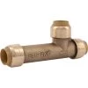 SharkBite Brass Push Slip Tee -Home Improvement Sales Shop u3362lfa
