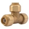 SharkBite Brass Push Tee 1 SharkBite Brass Push Tee -Home Improvement Sales Shop u360lfa