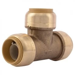 SharkBite Brass Push Tee -Home Improvement Sales Shop u370lfa