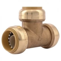 SharkBite Brass Push Tee -Home Improvement Sales Shop u374lfa