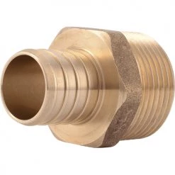 SharkBite Brass Crimp Male Connector -Home Improvement Sales Shop uc140lfa 2 1