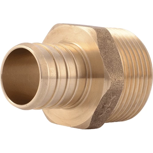 SharkBite Brass Crimp Male Connector 8 SharkBite Brass Crimp Male Connector - Image 6