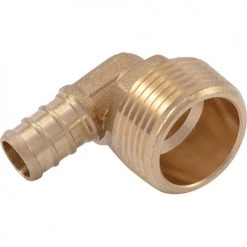 SharkBite Brass Crimp Adapter Elbow