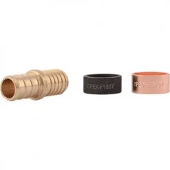 SharkBite Brass Crimp Polybutylene Adapter
