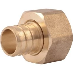 SharkBite Brass Crimp Swivel Adapter - 3/4 in x 3/4 in