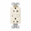Eaton Wiring 20 Amp Duplex GFCI Receptacle Outlet-Almond -Home Improvement Sales Shop untitled almond 1 2