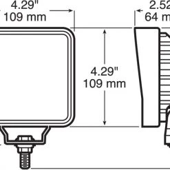 Peterson 910 Great White® LED Pedestal-Mount Work Light -Home Improvement Sales Shop v910 mv1